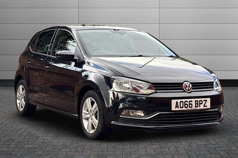 Black Used 2016 VW Polo Match Hatchback | £9,495 (Fair price) - Image 1/4