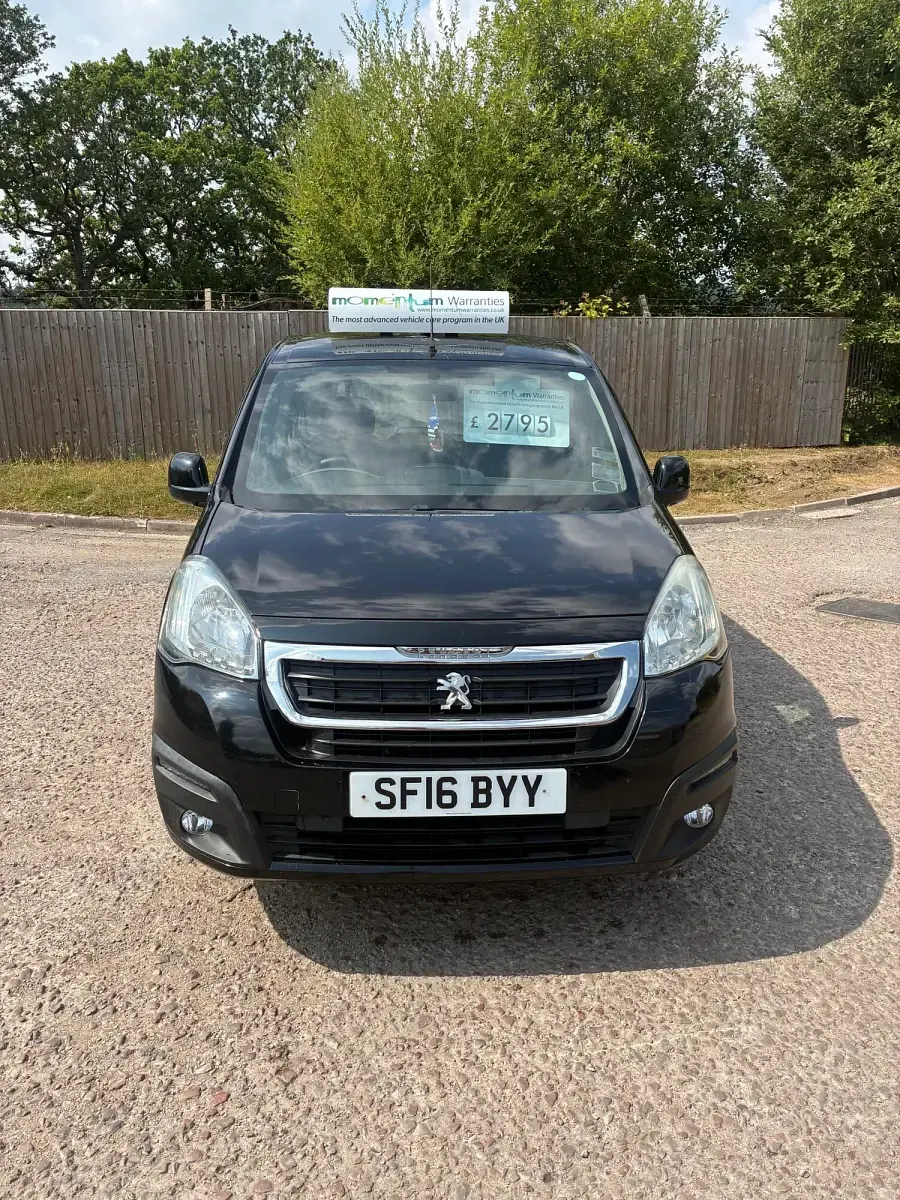 Used Peugeot Partner Tepee Active 2016 Black MPV