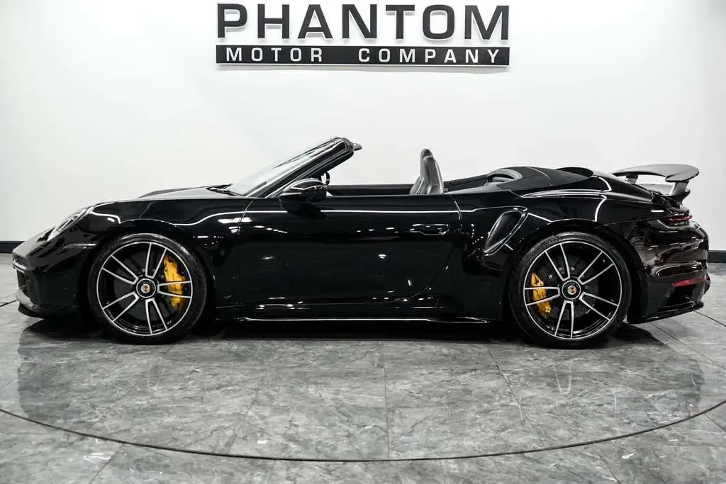Used Porsche 911 Turbo S Cabriolet 650 HP (478 kW) 2020 Black Cabriolet