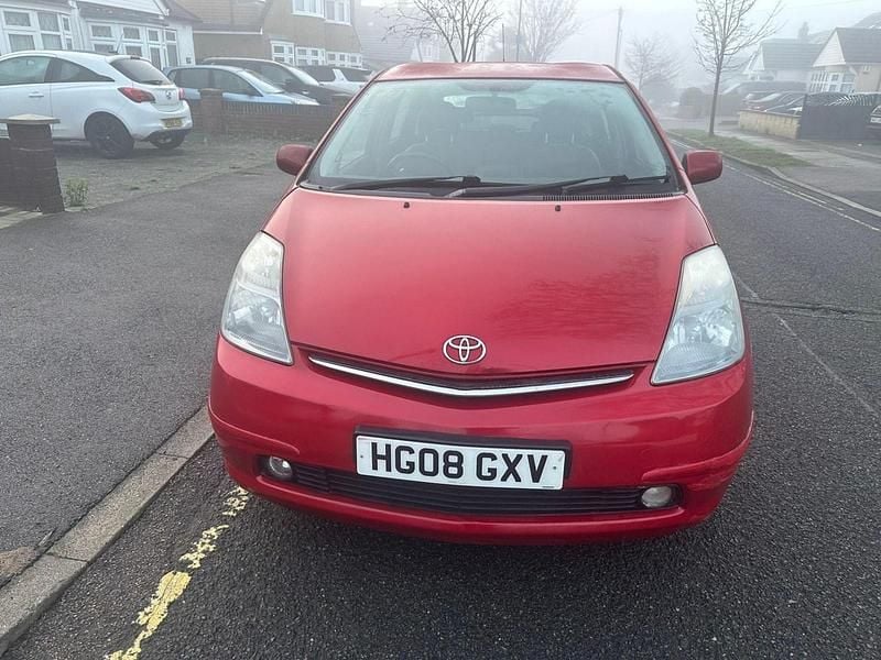 Red Used 2008 Toyota Prius Hatchback | £1,990 (Fair price) - Image 1/4