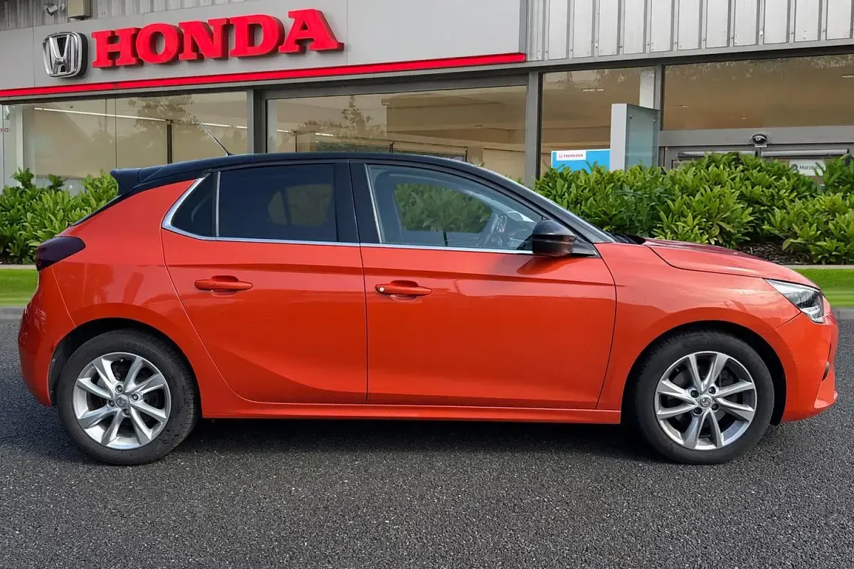 Used Vauxhall Corsa Elite 2021 Orange Hatchback