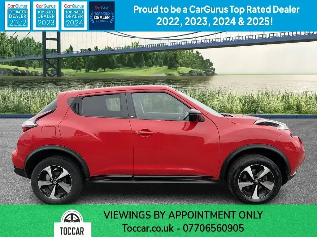Used Nissan Juke 112 HP (82 kW) 2018 Red SUV