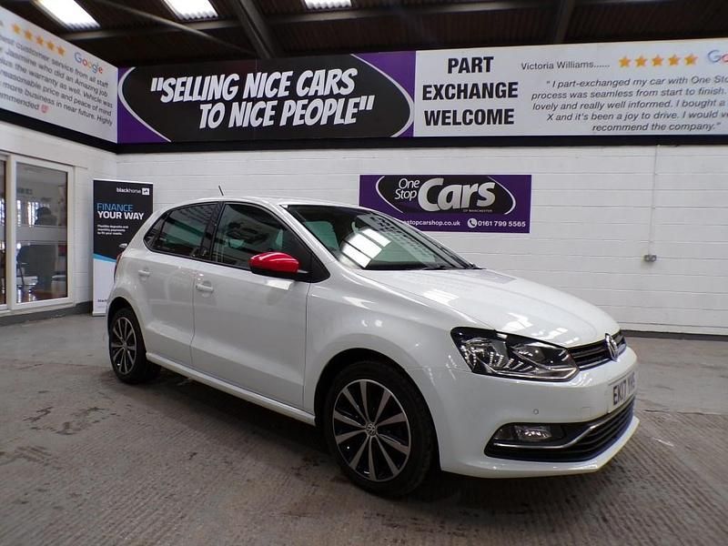 Used VW Polo Beats 90 HP (66 kW) 2017 White Hatchback