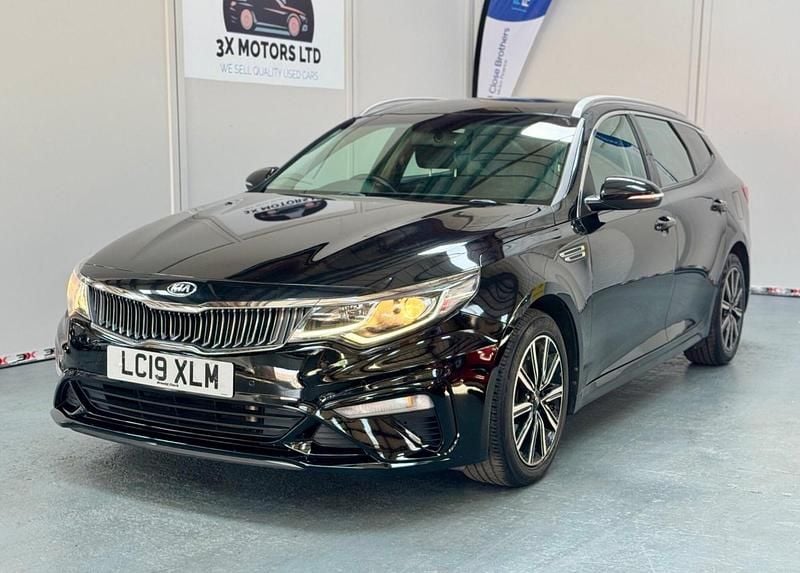 Black Used 2019 Kia Optima Estate | £7,890 (Good price) - Image 1/4