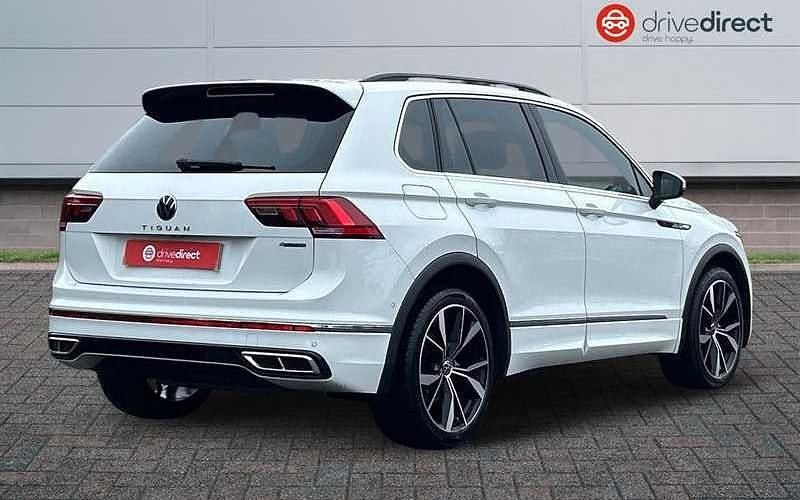 Used VW Tiguan R-line 190 HP (139 kW) 2022 White SUV