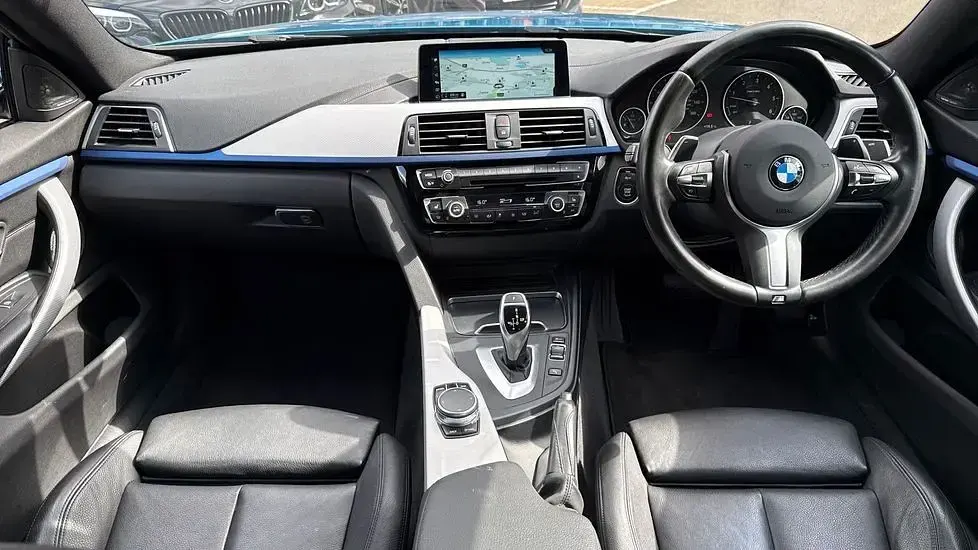 Used BMW 430 Gran Coupé M Sport 254 HP (186 kW) 2017 Blue Coupe