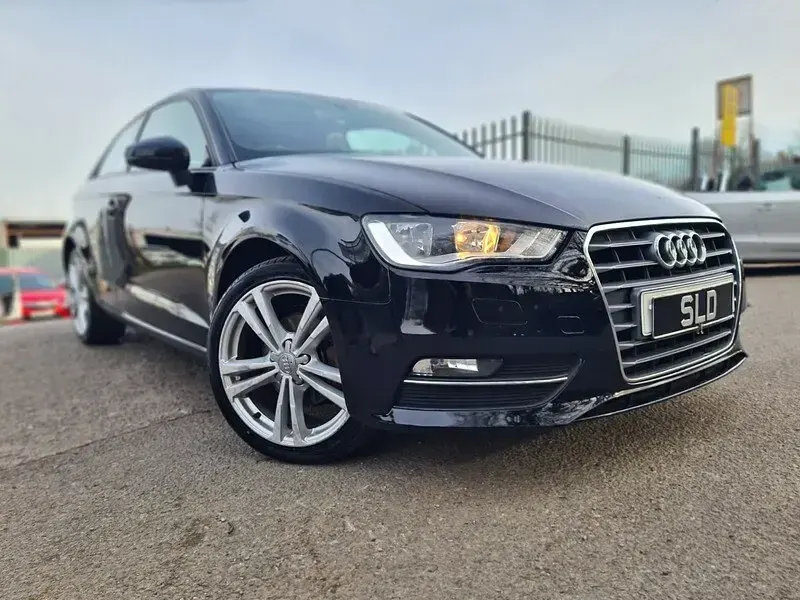 Used Audi A3 150 HP (110 kW) 2015 Black Hatchback