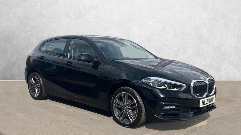 Black Used 2021 BMW 118 Sport Line Hatchback | £17,999 (Fair price) - Image 1/4