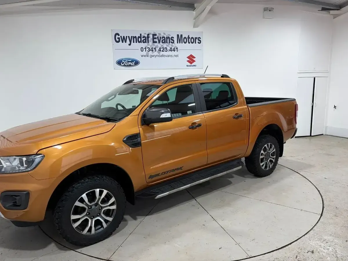 Used Ford Ranger Wildtrack 2021 Orange Pickup