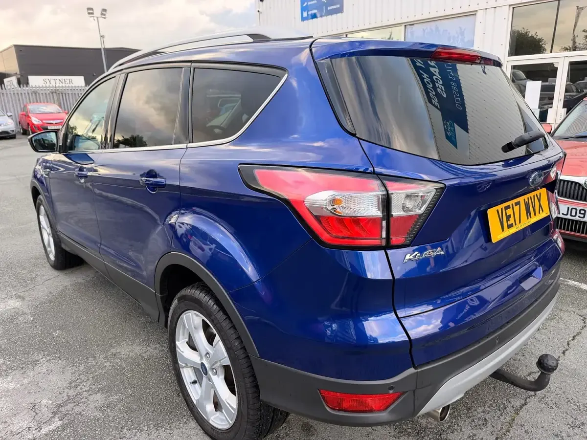 Used Ford Kuga Titanium X 120 HP (88 kW) 2017 Blue SUV