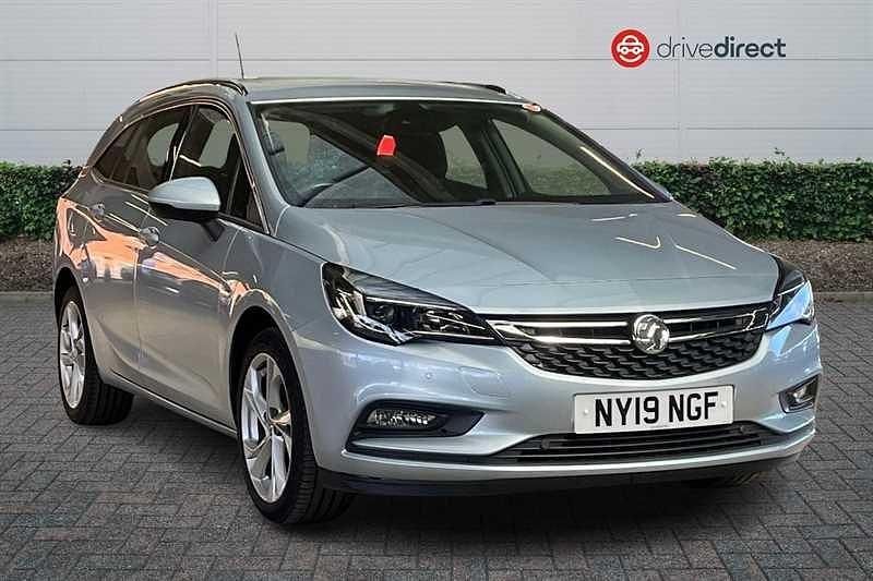 Used Vauxhall Astra SRi 2019 Silver Estate