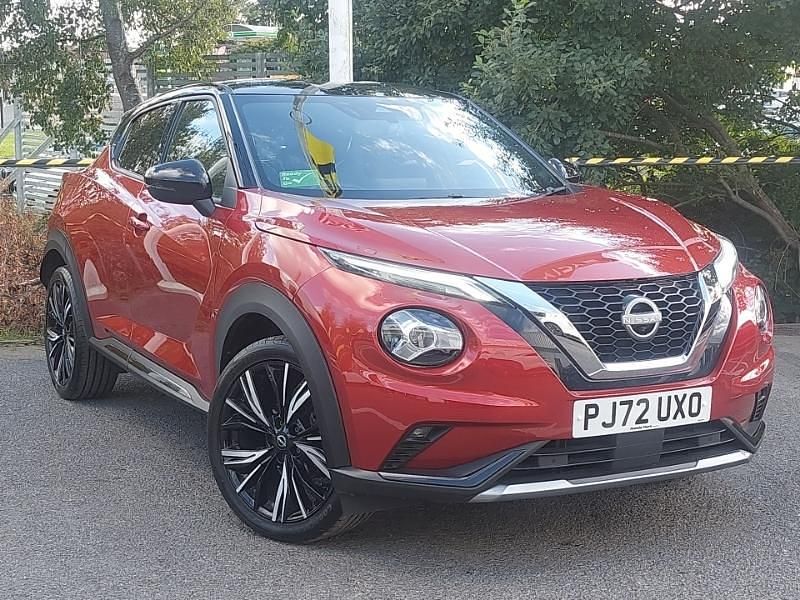 Red Used 2022 Nissan Juke Tekna+ SUV | £18,498 (Expensive) - Image 1/4