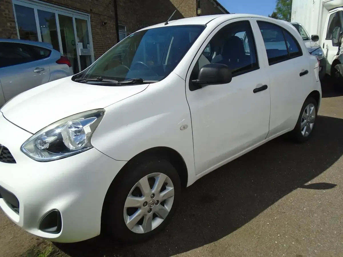 Used Nissan Micra Visia 2015 White Hatchback