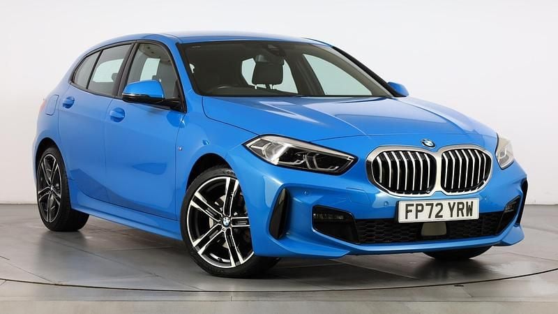 Blue Used 2022 BMW 118 M Sport Hatchback | £19,650 (Fair price) - Image 1/4