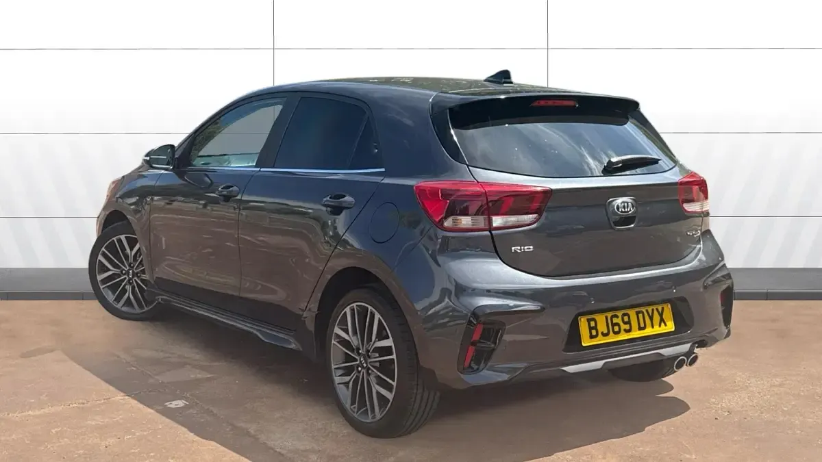 Used Kia Rio GT-Line S 118 HP (86 kW) 2019 Grey Hatchback