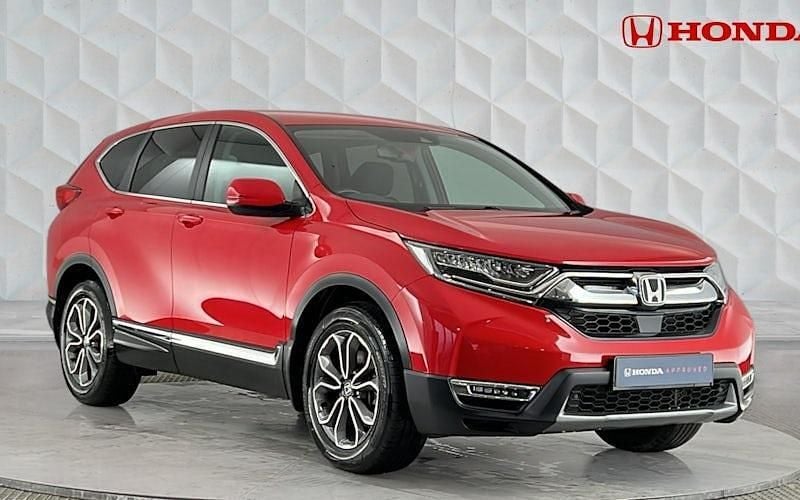 Used Honda CR-V Hybrid 184 HP (135 kW) 2021 Rallye red SUV
