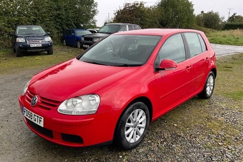 Red Used 2009 VW Golf VI Match Hatchback | £3,750 (A bit pricey) - Image 1/1