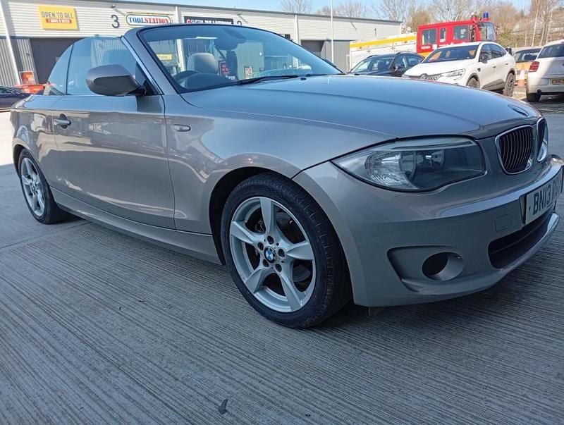 Used BMW 120 Cabriolet Exclusive 2013 Silver Cabriolet