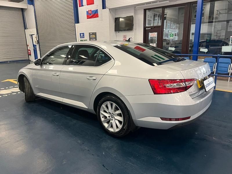 Used Skoda Superb SE Technology 150 HP (110 kW) 2021 Silver Hatchback
