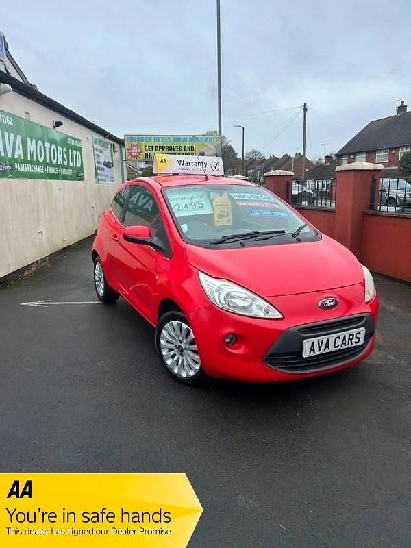 Used Ford Ka Zetec 2014 Red Hatchback