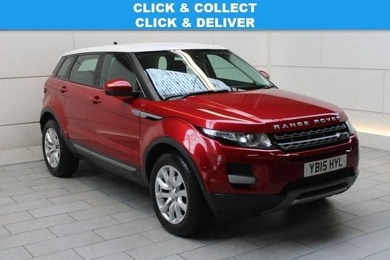 Red Used 2015 Land Rover Range Rover evoque Pure Estate | £9,000 (Good price) - Image 1/3