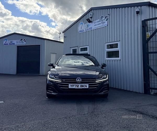 Usado VW Arteon R-line 150 HP (110 kW) 2022 Cinzento Citadino