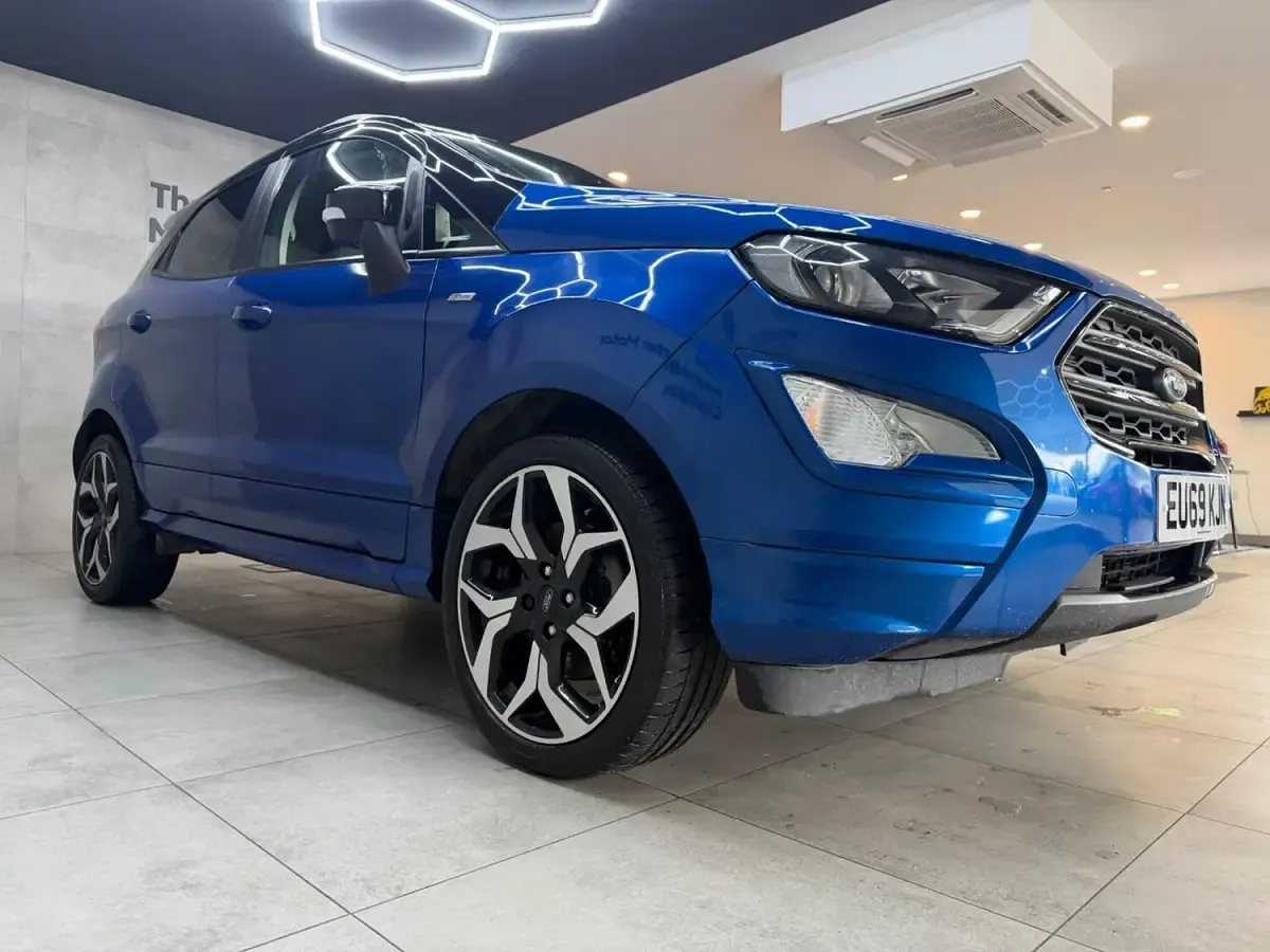 Used Ford Ecosport ST-Line 125 HP (91 kW) 2019 Blue SUV
