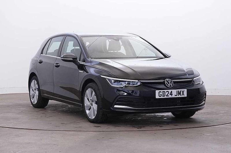 Black Used 2024 VW Golf VIII Style Hatchback | £20,489 (Good price) - Image 1/4