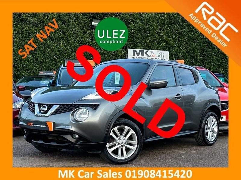 Used Nissan Juke N-Connecta 2016 Grey SUV