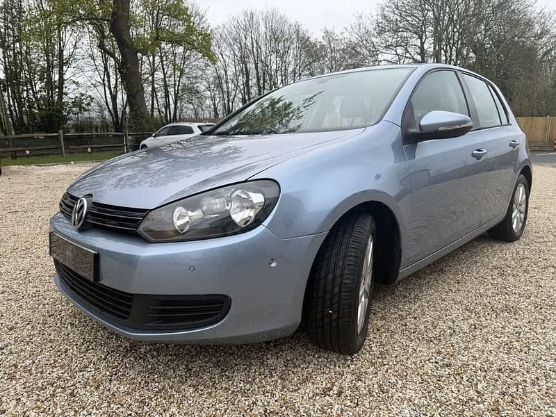 Used VW Golf VI SE 122 HP (89 kW) 2011 Blue Hatchback