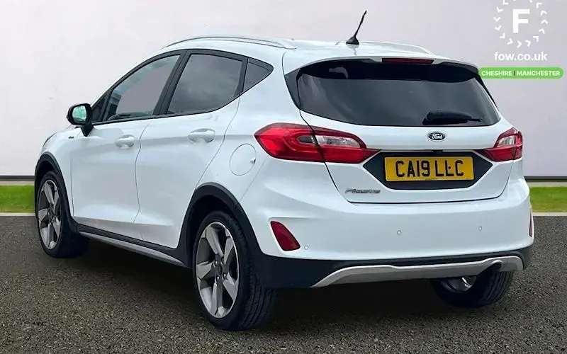 Used Ford Fiesta Active X 125 HP (91 kW) 2019 White Hatchback