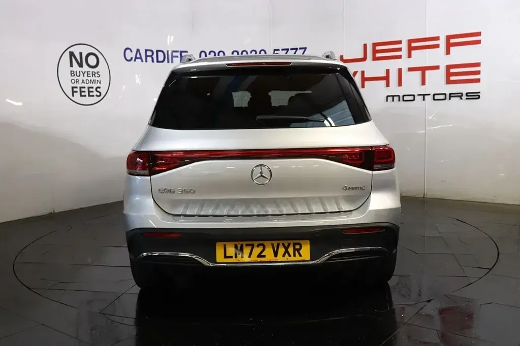 Used Mercedes EQB350 AMG line 214 kW (292 HP) 2022 Silver SUV