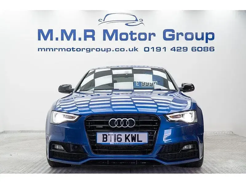 Used Audi A5 Sportback Advanced 190 HP (139 kW) 2016 Blue Hatchback