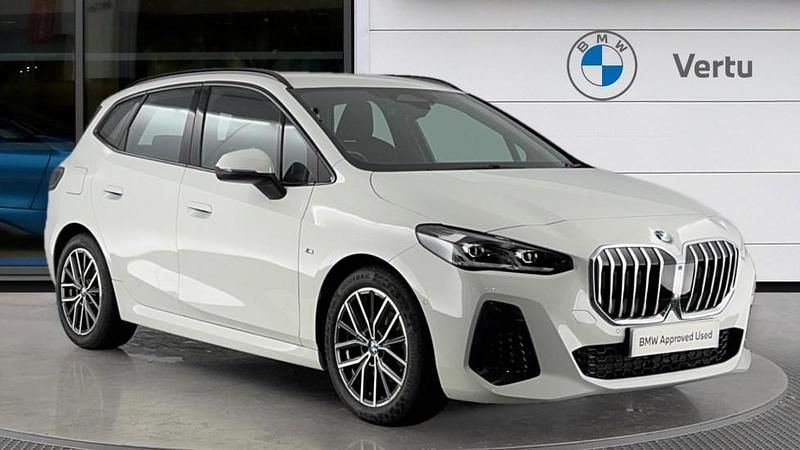 White Used 2022 BMW 218 Active Tourer M Sport MPV | £20,980 (Good price) - Image 1/4