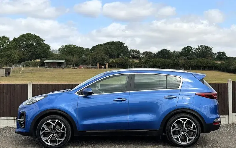Used Kia Sportage GT-Line S 136 HP (100 kW) 2021 Blue SUV