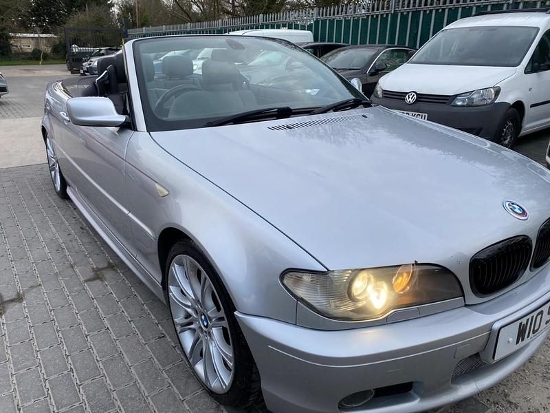 Silver Used 2004 BMW 330 Sport Line Cabriolet | £4,731 - Image 1/4