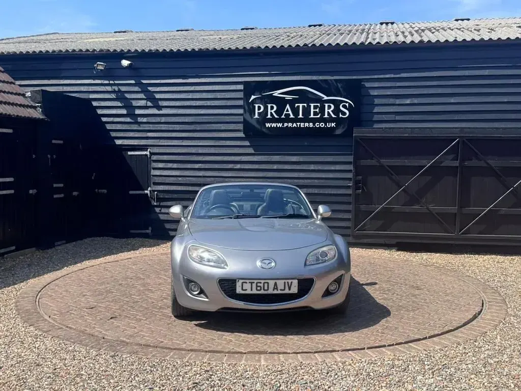 Used Mazda MX5 160 HP (117 kW) 2010 Silver Cabriolet