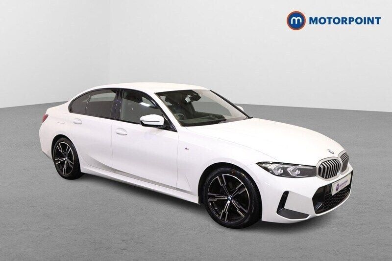 White Used 2023 BMW 320 M Sport Sedan | £25,599 (Fair price) - Image 1/4