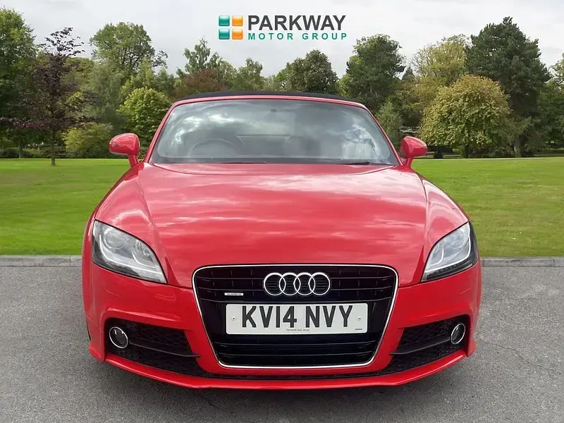Used Audi TT S-Line 170 HP (125 kW) 2014 Red Coupe