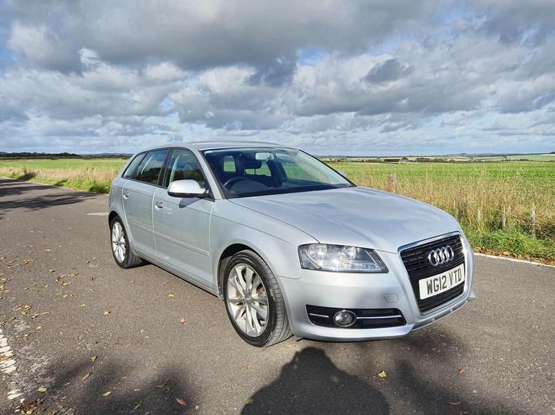 Silver Used 2012 Audi A3 Sportback Sport Hatchback | £3,900 (Good price) - Image 1/4