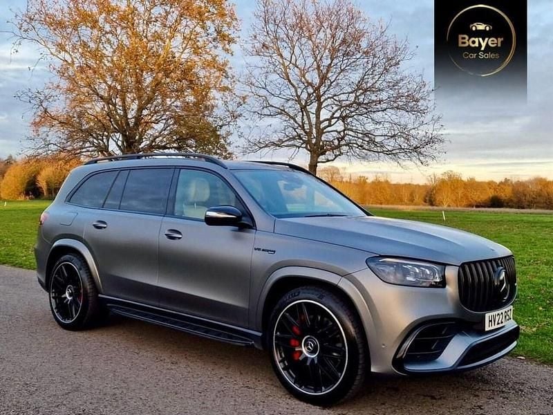 Grey Used 2022 Mercedes GLS63 AMG Executive SUV | £72,985 - Image 1/4