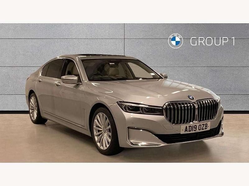 Silver Used 2019 BMW 745e Comfort Edition Sedan | £29,495 (Fair price) - Image 1/4