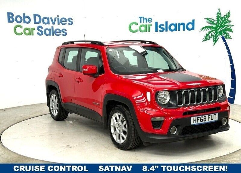 Red Used 2018 Jeep Renegade Longitude SUV | £9,300 (Fair price) - Image 1/4