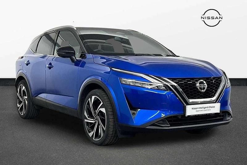 Blue Used 2021 Nissan Qashqai Tekna+ SUV | £21,800 (Expensive) - Image 1/4