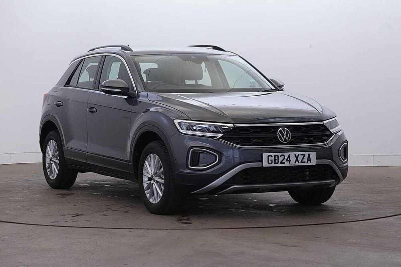 Grey Used 2024 VW T-Roc Life SUV | £21,990 (Fair price) - Image 1/4