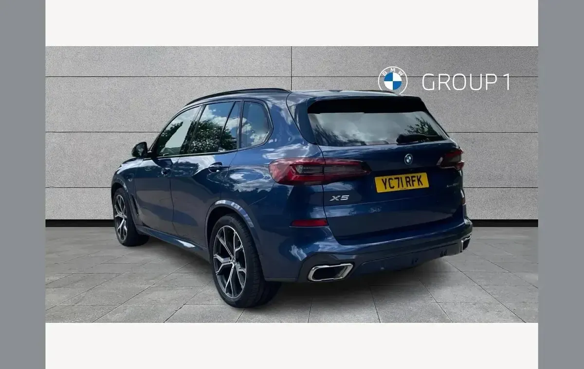 Used BMW X5 M Sport 394 HP (289 kW) 2021 Blue SUV