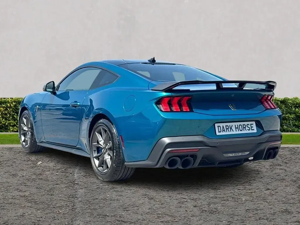 New Ford Mustang Dark Horse 2026 Blue Coupe