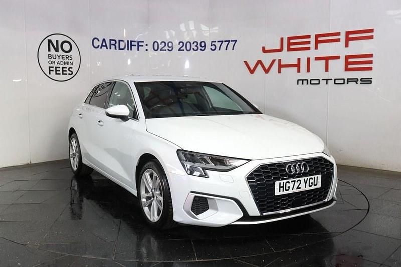 White Used 2023 Audi A3 Sport Hatchback | £17,488 (Super price) - Image 1/4