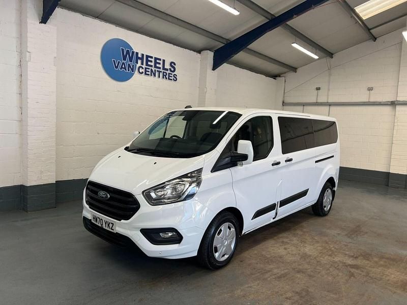 White Used 2021 Ford Transit Custom Trend Estate | £18,790 (Good price) - Image 1/4