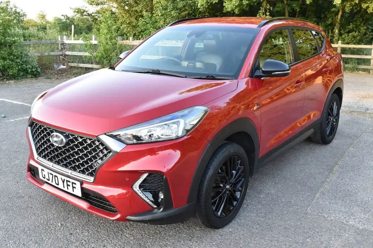 Used Hyundai Tucson N Line 2020 Red SUV